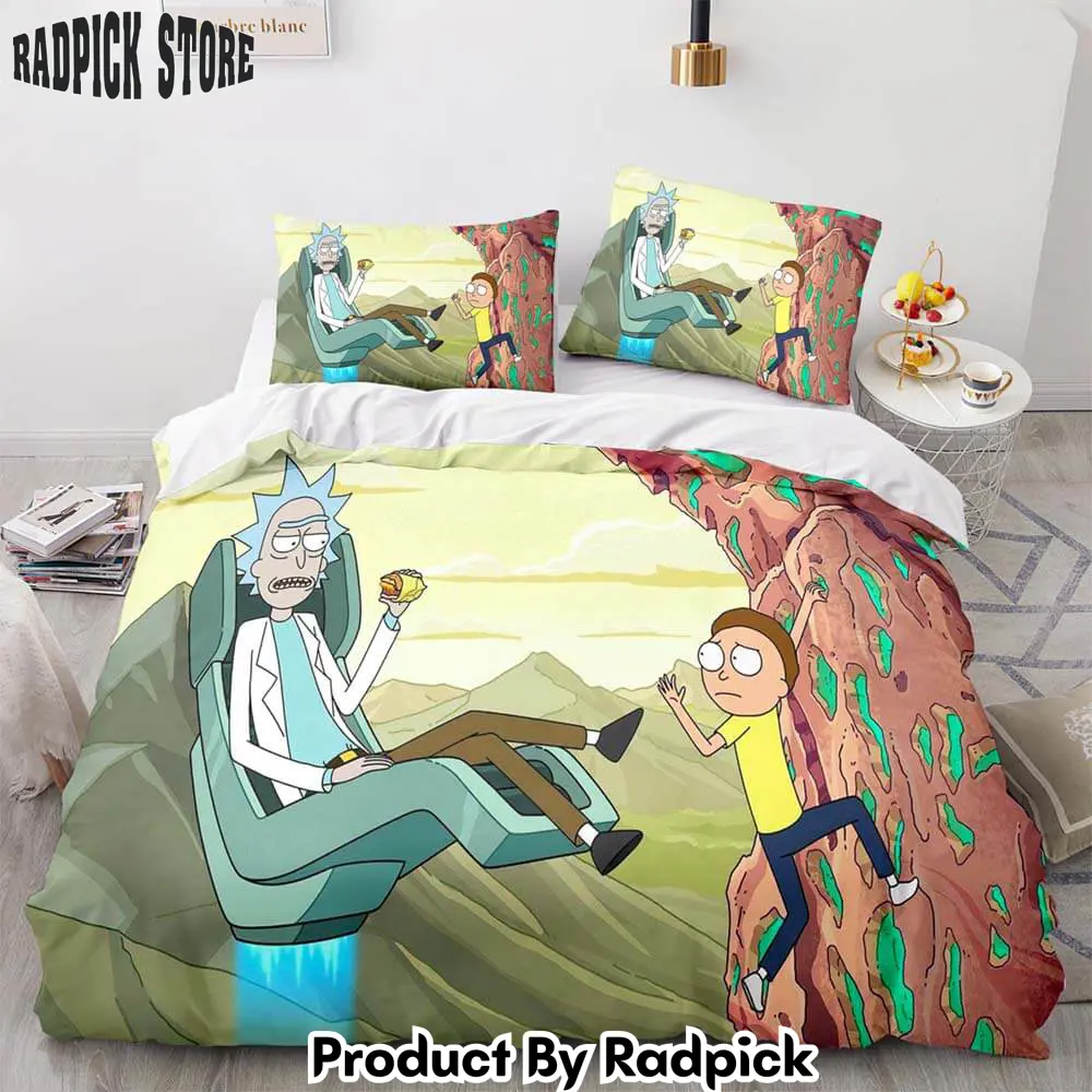 Rickand morty season5 bedding set quilt duvet cover bedding sets  rp0424594